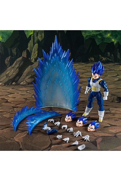 Choice with box Deep Blue Dragon Ball Demoniacal Fit DF SHF Deep Blue Vegeta Super Saiyan Full Power Vegeta