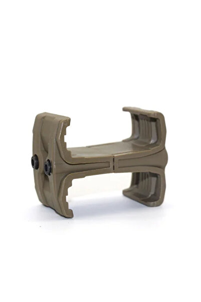 Choice Tan Tactical Clip Rifle Dual Parallel Magazine Connector For AK AR15 M...