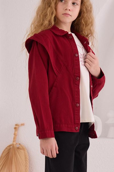 HAUSEkids 4-14 Years She Motivates Girl's 3-Piece Set - Claret Red