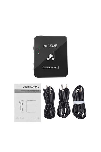 Choice Transmitter M-VAVE WP-10 2.4GHz Wireless Earphone Monitor Transmission System Rechargeable Transmitt