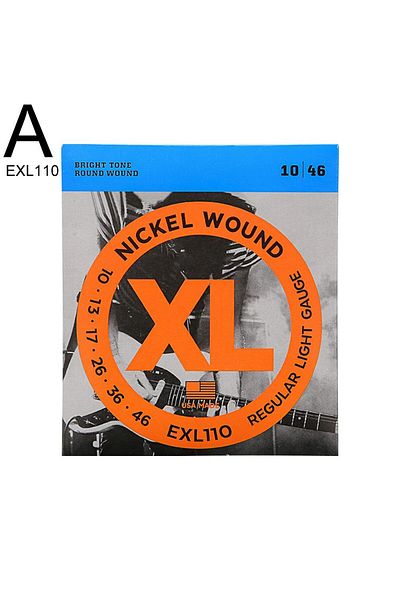 Choice EXL110	 EXL110 EXL115 EXL120 EXL130 XL Nickel Round Wound Electric Guitar Strings Consistent Feel P