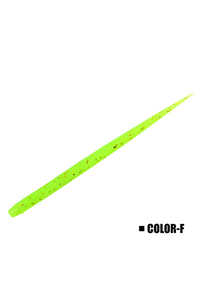 Choice طُعم صيد دودة ناعمة من Color-F Spinpoler، ذيل عصا، 14 سم، طُعم اصطناعي...