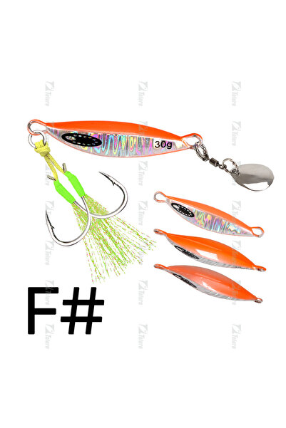 Choice 20g COLOR F TOLU 2024 Spin Tail Metal Jig Fishing Lure 20g 30g 40g 60g...