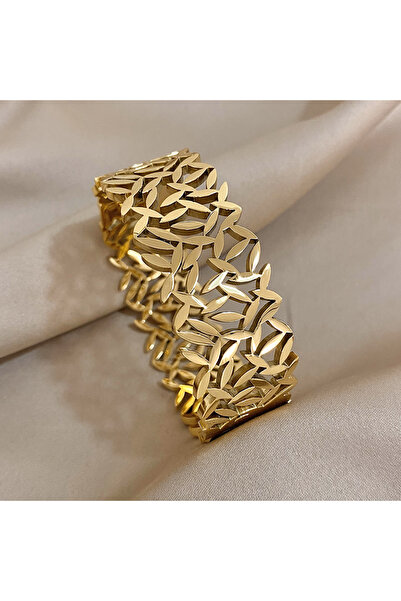 Choice D2045123B-001 ALLYES أساور عريضة سميكة من الفولاذ المقاوم للصدأ 316L ع...