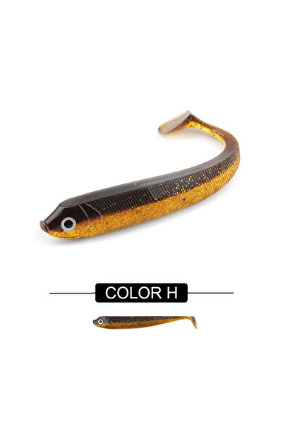 Choice 11.5 سم، 3 قطع، لون H، سبينبولر، 7.5 سم، 9.5 سم، 12.5 سم، طعم صيد ناعم...