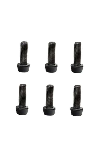 Choice Black 6PCS  Bike Stem M5 Stainless Steel Bolts, Bicycle Stem Bolts Screws, M5*18mm Stainless Steel B