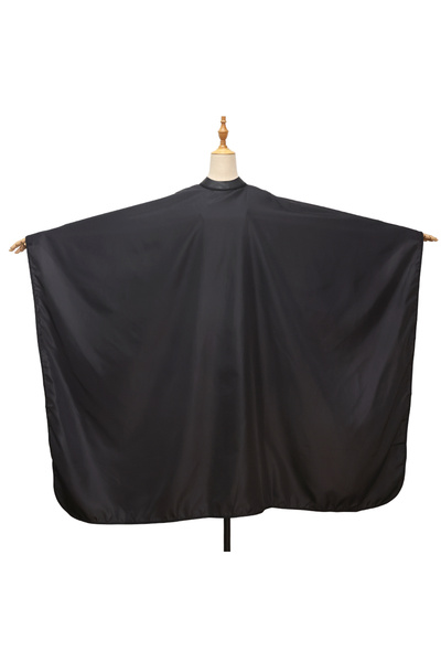 Choice معطف تصفيف الشعر الأسود، رقبة من السيليكون، ثوب تصفيف الشعر المقاوم لل...