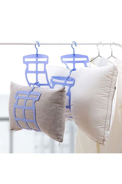 Generic Blue Plastic Hanger for Drying Pillows and Toys