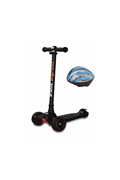 Voit Scooter Işıklı 3 Teker ve Kask ( Small )