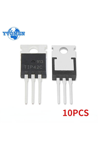 Choice3 YTDMEN 10PCS-TIP42C 5/10PCS TO-220 Transistor TIP41C TIP42C 100V 6A N...