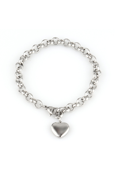 Choice B1079-S 316L Stainless Steel Heart Bracelet For Women Fashion   Heart ...