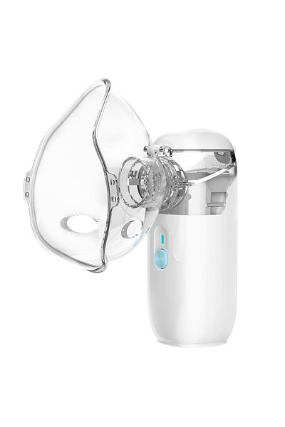 AIQUE White AiQUE Mini Mesh Portable Nebulizer Hoseheld Medical Silent Ultrasonic Inhaler Mobile Steam Dev