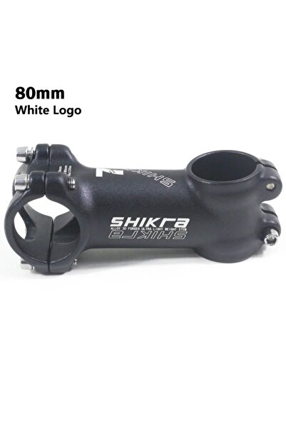 Choice جذع دراجة بشعار أبيض 80 مم، جذع دراجة جبلية، جذع خفيف الوزن للغاية، جذ...