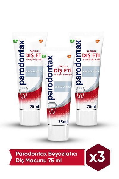 Parodontax 75ml X3 Whitening Toothpaste