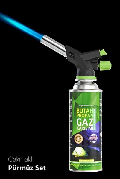 Blooma Kamp Kartuş Tüp 227 gr - Çakmaklı Pürmüz Set