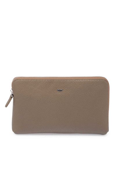 Tergan Beige Genuine Leather Men's Portfolio Bag - S1Pc 00021517 -B73