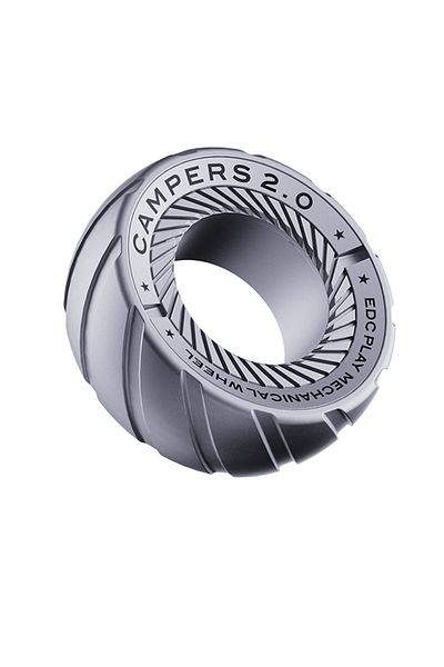 Choice Silver-strip Magnetic Ring For Stress Relief Anti-anxiety Fidget Toy Spinner Ring For Adults Cool Ga