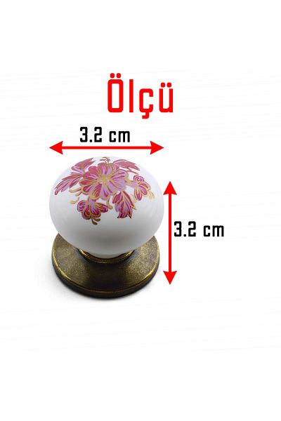 Badem10 (10 buc.) Polimer antic galben buton mobilier dulap bucătărie sertar dulap mâner mâner