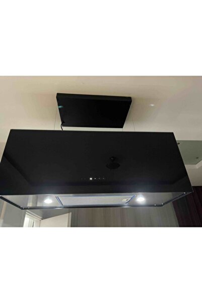 Alveus Diamond 90 Cm Siyah Ada Davlumbaz