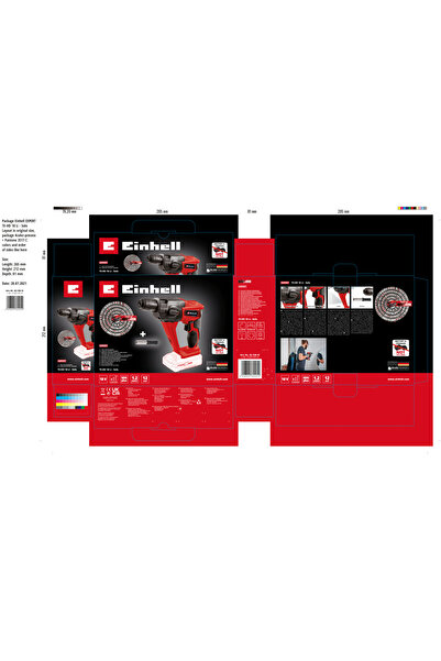 Einhell Te-hd 18 Li - Solo, Akülü Pnömatik Matkap (AKÜ VE ŞARJ CİHAZI DAHİL DEĞİLDİR) - 4513812