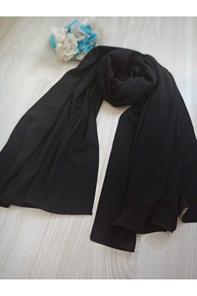 dua' is Шаль з мединського шовку 200x75 Чорний