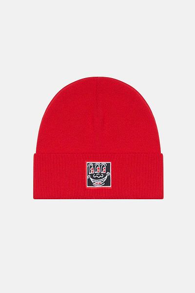 Keith Haring " Red Smile Beret "