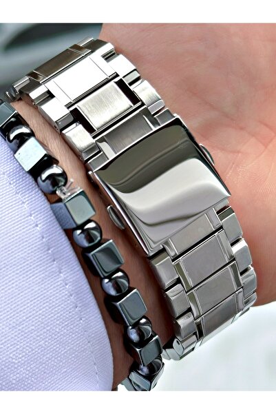 Ferrucci FERRUCCİ FUNCTION GRİ KADRAN GÜMÜŞ METAL ERKEK KOL SAATİ