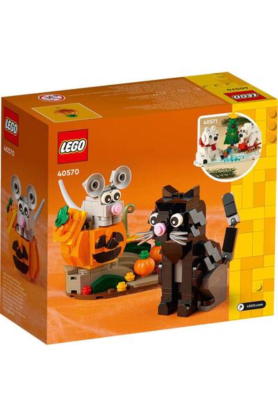 LEGO 40570 قطة وماوس الهالوين الأيقوني