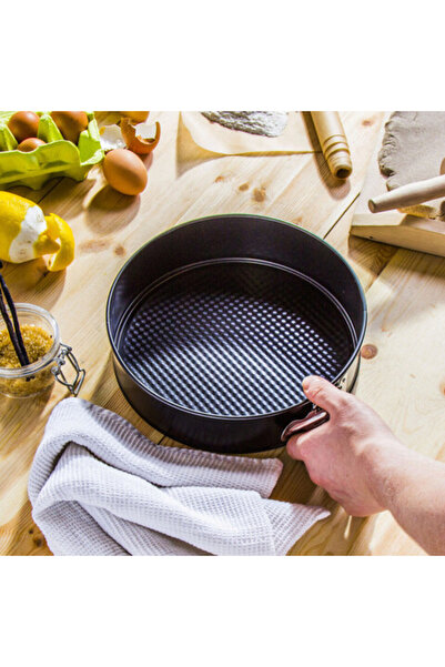 SNB Cake pan 27cm, removable base, non-stick coating, black, SNB