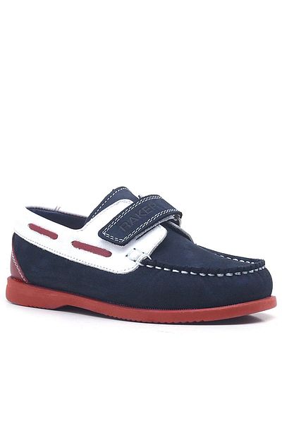 Rakerplus Simurg Genuine Leather Navy Blue Sports Boy's Shoes