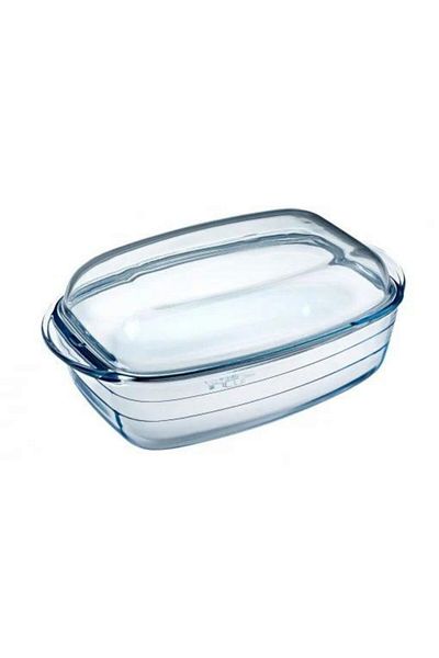 OCUİSİNE FRANCE Vas termorezistent cu capac 37x22x14 cm, 6.5L, Glassware Range