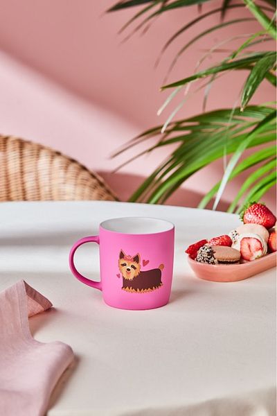 Karaca Soft Touch Animal Lady Mug 350 ml