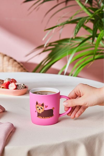 Karaca Soft Touch Animal Lady Mug 350 ml