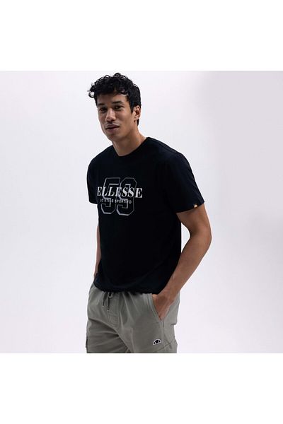 Ellesse Ανδρικό μπλουζάκι από βαμβακερό κανονικό λαιμόκοψη EM455