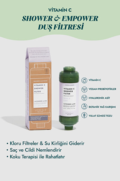 Voesh New York Vitamin C Duş Filtresi Lavanta