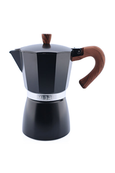 MIBRU Coffee moka pot coffee maker 150ml black