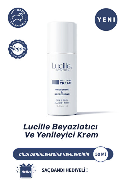 Lucille Kolajen Hyaluronik Asit Leke Karşıtı Aydınlatıcı Krem Vegan 50 ml