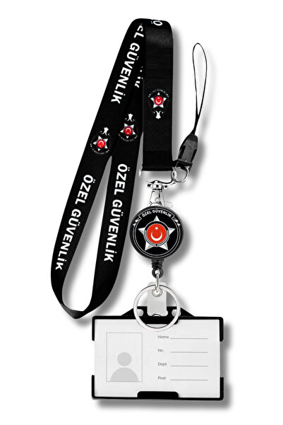 excarpin Set de trei suporturi pentru carduri Yoyo cu șnur de securitate pers...