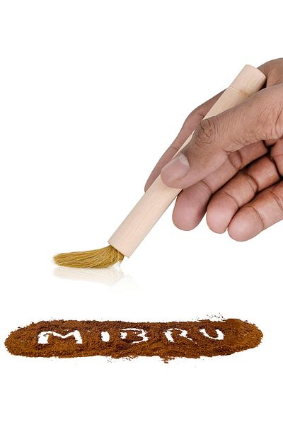 MIBRU Coffee cleaning brush wooden e22