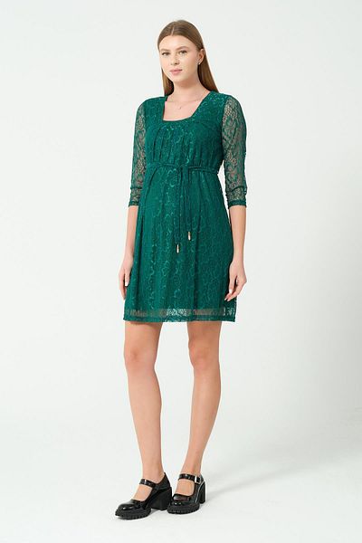 BUSA Rochie din Dantela Insarcinata Verde