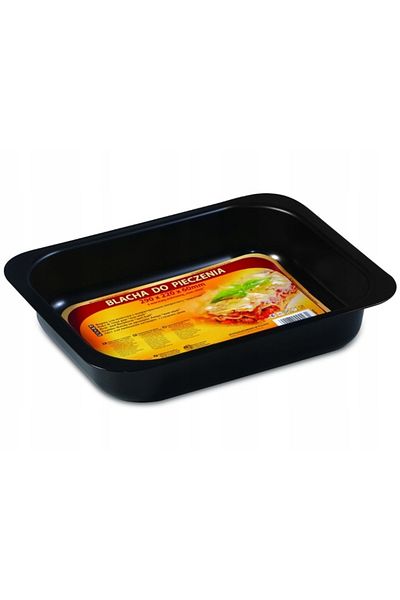SNB Tava copt 29x22x6cm, invelis non-stick, negru, SNB