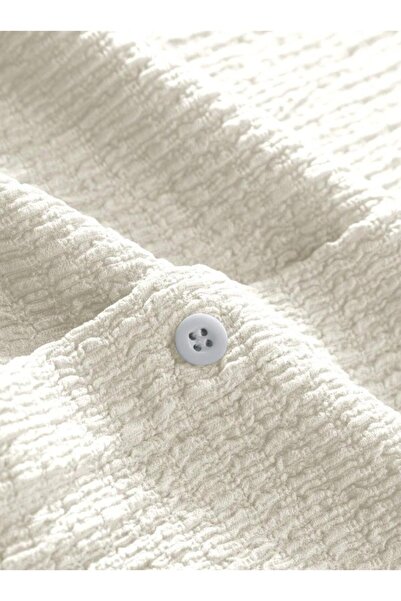 Altamira Ανδρικό μπεζ κοντομάνικο πουκάμισο με στριφτή