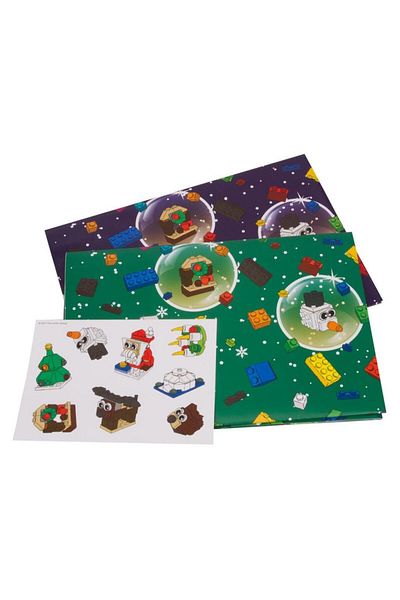 LEGO Gear 853664 Iconic Holiday Giftwrap