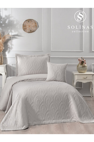 Solinas Collection Soldi Perla Vizon Tek Kişilik Yatak Örtüsü