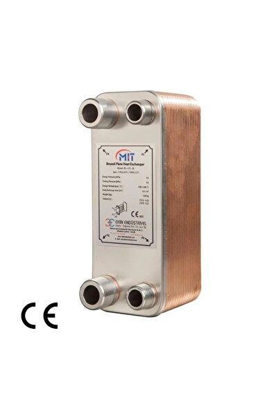 MIT Mb-01 Lehimli Tip Plakalı Isı Eşanjör (20 PLAKALI)