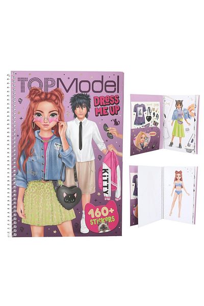Top Model Dress Me up Large Sticker Book - Rebel Kıtty