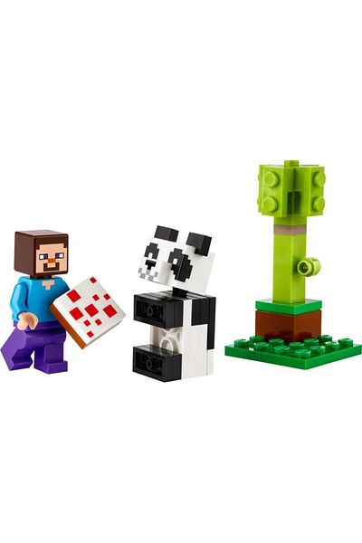 LEGO 30672 Steve and Baby Panda