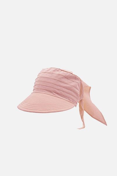 Külah Women's Safari Tie-Up Scarf with Brim Bandana Beach Hat