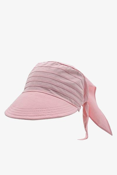 Külah Women's Safari Tie-Up Scarf with Brim Bandana Beach Hat