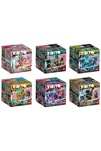 LEGO Vidiyo 43102 - 43103 - 43104 - 43105 - 43106 - 43107 Beatbox Set of 6
